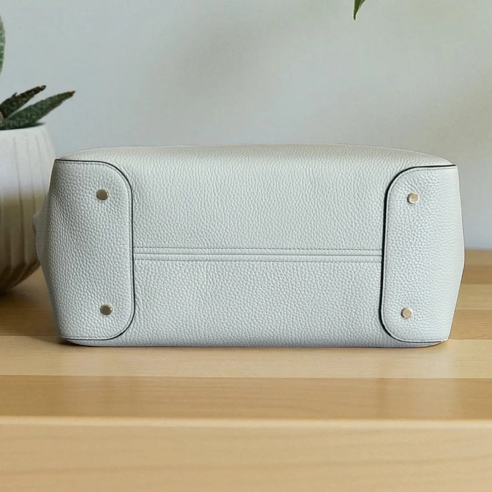 NWT Kate Spade NY Pebbled Leather Ivory Monica Tote! COA!